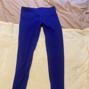 Royal Blue Lululemon leggings
